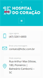 Mobile Screenshot of hcorbc.com.br